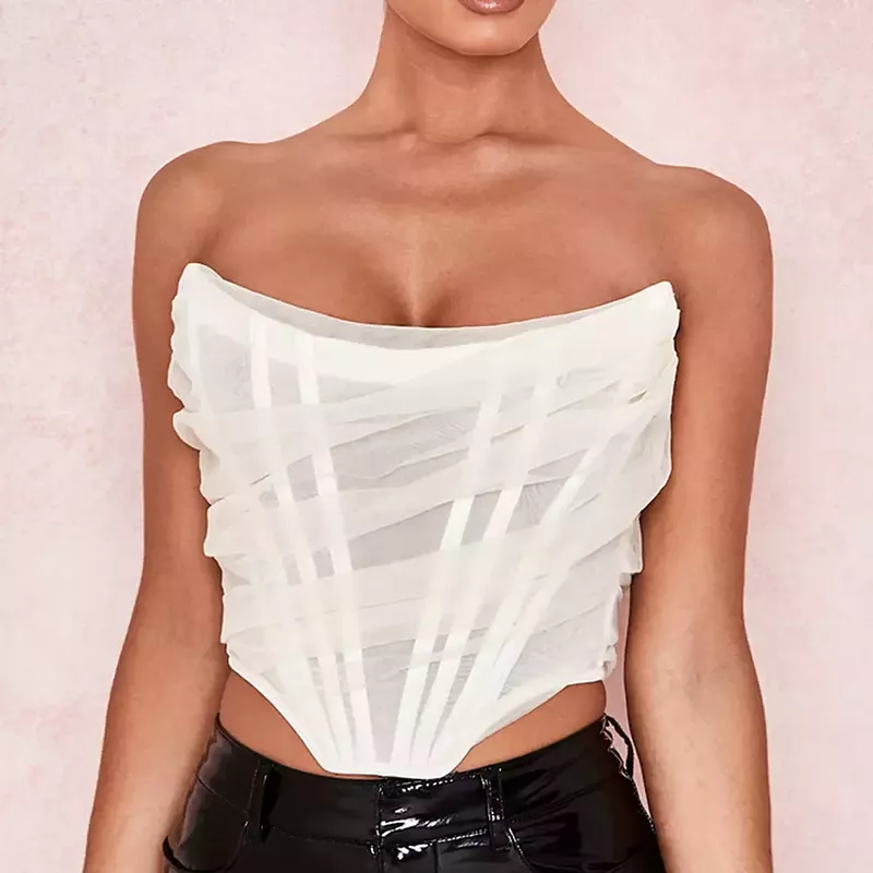 Bustier blanc